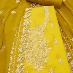 Soch Women Ethnic Motifs Embroidered Unstitched Dress Material-image-88
