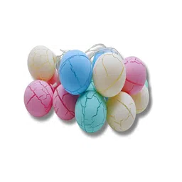 KAVYARA Blue & Yellow Ball Shape String Lights image 4