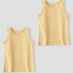 YUV Girls Pack Of 2 Sleeveless Camisoles-image-25