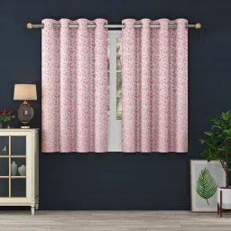 153 cm (5 ft) Jacquard Room Darkening Window Curtain (Pack Of 2)-18