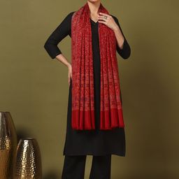 Kala Maison Women Floral Woven Design Shawl-picture-25