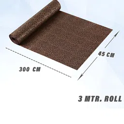 Aura Brown Set of 3 Regular Shelf Liner Organisers image 2
