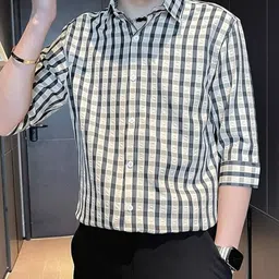 StyleCast Men Original Shepherd Checks Opaque Checked Casual Shirt-image-53