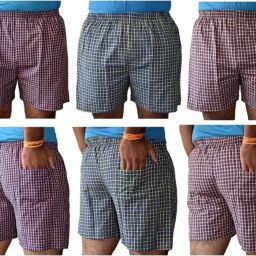 Pack of 3 Checkered Men Boxer-image-48