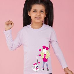 NUSYL Girls Printed T-shirt-picture-22