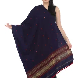 Exotic India Women Embroidered Shawl-picture-28