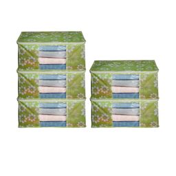 AMAK INC Green Fabric Multi-Utility Wardrobe Organisers-picture-37
