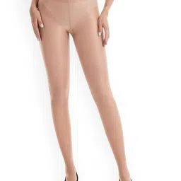 VAGHBHATT Women Thigh-High Ultra-Sheer Glossy Pantyhose Stockings-image-48