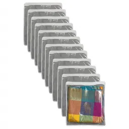 DALUCI Grey Set of 6 Regular Multi-Utility Organisers-12