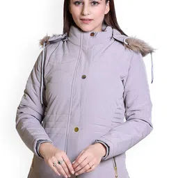 Brazo Women Floral Lightweight Parka Jacket-image-36