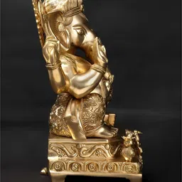 Exotic India Gold-Toned Religious Idol Showpiece-image-79