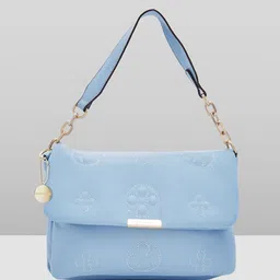DressBerry X CAPRESE Floral Structured Satchel with Cut Work-1