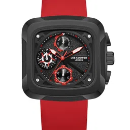 Lee Cooper Men Brass Dial & Straps Analogue Multi Function Watch LC08012.658-image-0