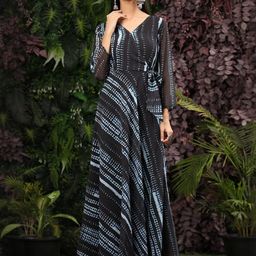 VS MALL Women Black Dresses-picture-36