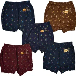 Pack of 5 Women Boy Short Multicolor Panty-picture-29