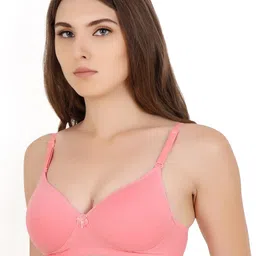 Floret Pack Of 2 Heavily Padded Non Wired Push Up Bra image 4