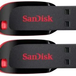 SanDisk Cruzer Blade 16GB USB 2.0 Pendrive ( Pack of 2 ) 16 GB Pen Drive Compatible with Netbook, Desktop Computer, Laptop USB 2.0 Plastic Case-13