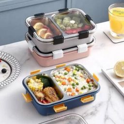 steellunchbox 2 Containers Lunch Box-image-8