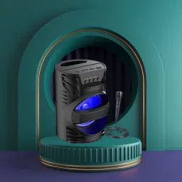Clairbell DJ Box Speaker with FM Radio, Mic & USB Pen Drive 5W Bluetooth SpeakerMU500 5 W Bluetooth Party Speaker-5