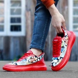 Corstyle Casual Fancy Lightweight Comfortable Dailywear Stylish Shoes Sneakers For Men-picture-18