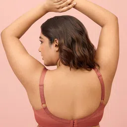 Nykd Half Coverage Non Padded Underwired Super Support Everyday Bra- All Day Comfort image 5