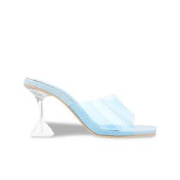 SHUZ TOUCH Square Toe Block Heels image 4