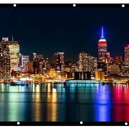 ZIOZY 84" Inch Foldable 6ft x 4ft 4:3 Ratio 3D UHD 4K Supported full HD Eyelets Projector Screen (Width 184 cm x 124 cm Height)-picture-29