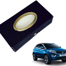 Chrom-Black Tisue Box Leatherete-322 Vehicle Tissue Dispenser-picture-39