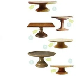 Woodene And Merar Wooden Cake Server-21