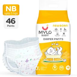 Baby Diaper Pants | Super Absorbent with Aloe Vera | Leak Proof | Anti Rash - New Born-image-12