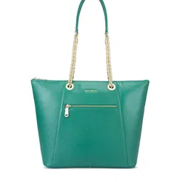 Joe & Mellon Structured Leather Shoulder Bag image 5