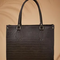 FARGO Textured Structured Shoulder Bag image 3