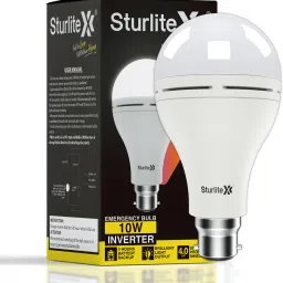Inverter 10W LED Rechargeable|3Hrs Battery Backup - (Pack of 1) 3 hrs Bulb Emergency Light-28