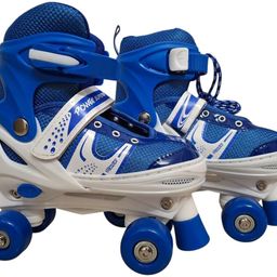 veryke Unisexyouth Quad 500 Adjustable Roller_Derby_Wheel Led Quad Roller Skates(SIZE M Shoe Skates - Size 6-9 UK-picture-31