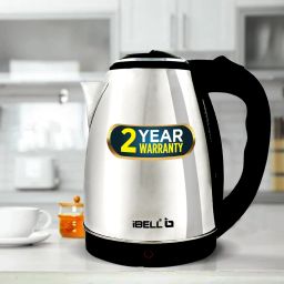 SEK180M Stainless Steel 1.8 Litre Kettle ,1800W, Safety Lid, 360 Base, Auto Off Electric Kettle-image-76