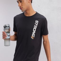 HRX by Hrithik Roshan Printed Rapid-Dry Training T-shirt-image-96