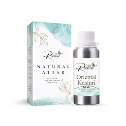 THE RUPAWAT Perfumery House Oriental Kasturi Natural Alcohol Free Attar - 50 ml-image-14
