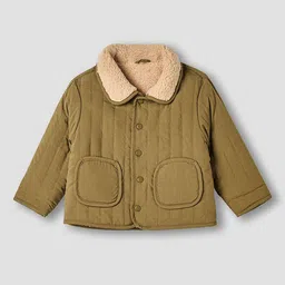 Giggles by Babyshop Infants Boys Spread Collar Lightweight Padded Jacket-picture-2