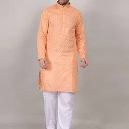4u Fashion Men Regular Kurta with Harem Pants-picture-58