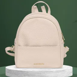 Caprese Women Brand Logo Ergonomic Backpack-22