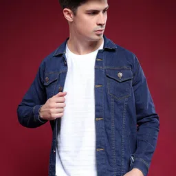 LINARIA Men Outdoor Denim Jacket-picture-2