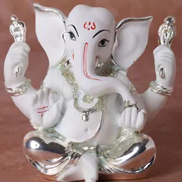 Funku Fashion White Religious Figurine Showpiece-image-11