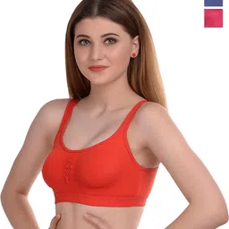 Samvar Multi Cotton Non-Wired Non Padded Minimizer Bra-picture-18