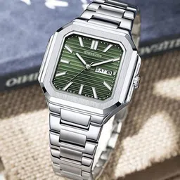 GIORDANO Men Dial & Stainless Steel Bracelet Style Straps Analogue Watch GZ-50140-33-picture-34
