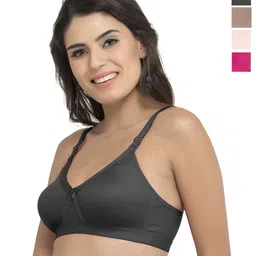 College Girl Women Pack Of 4 Full Coverage Lightly Padded Bra-21