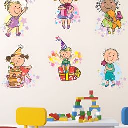 LANSTICK Birthday Party Kids Wall Sticker-image-9