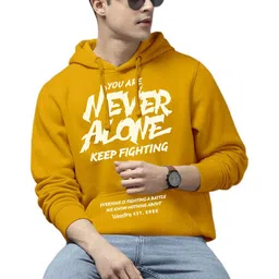 HAMBERG Men Typography Printed Hooded Sweatshirt-picture-15