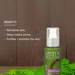 Lotus Professional Set Of 2 PhytoRx Clarifying & Soothing Toner- 100ml Each image 4