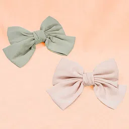 Everyday Assorted Hair Bows - Set of 2 - Multi-41
