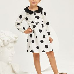 LULU & SKY Print Peter Pan Collar A-Line Dress-picture-41
